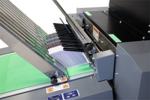 Plegado en línea Duplo - folletos