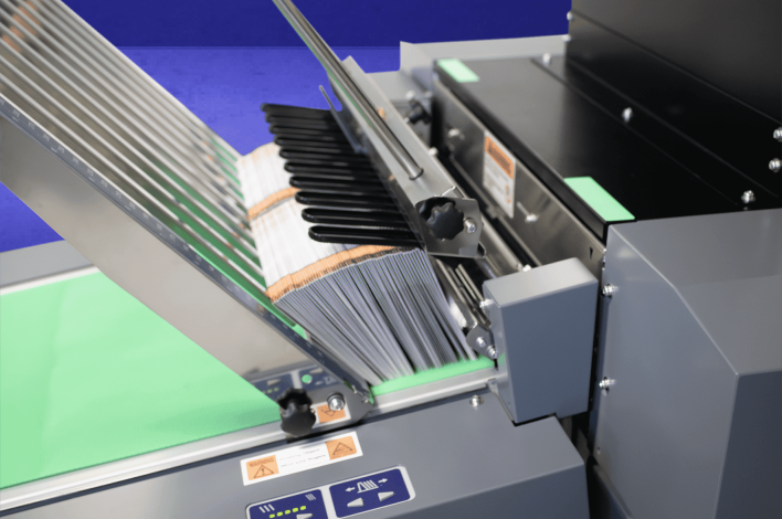 Plegado en línea Duplo - folletos