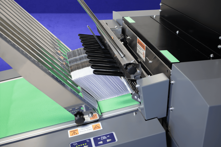 Plegado en línea Duplo - folletos