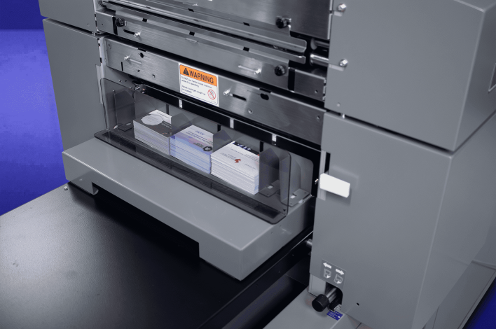 Plegado en línea Duplo - tarjetas de visita