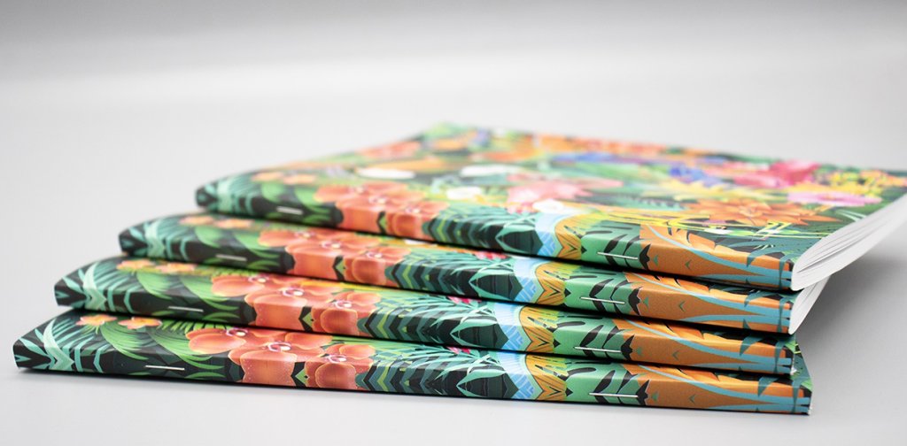 Confeccionador de revistas - Libreta con lomo cuadrado