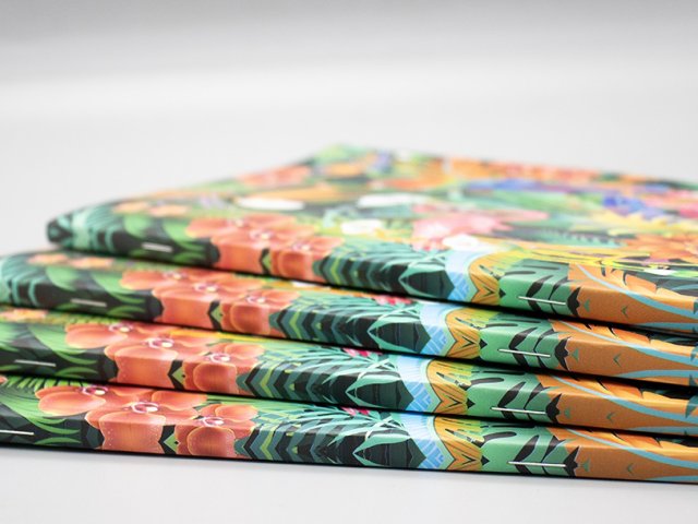 Confeccionador de revistas - Libreta con lomo cuadrado