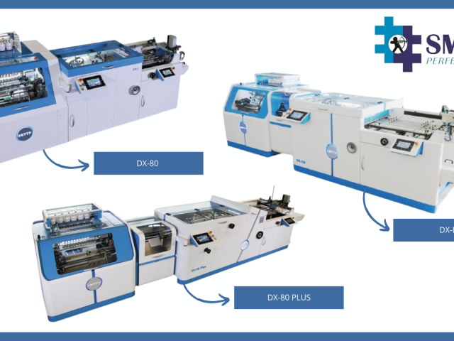 Cosedora automática para libros cosidos a hilo