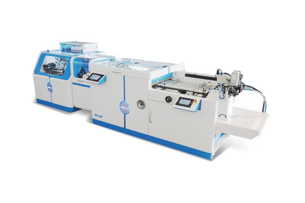 Cosedora automática para libros cosidos a hilo