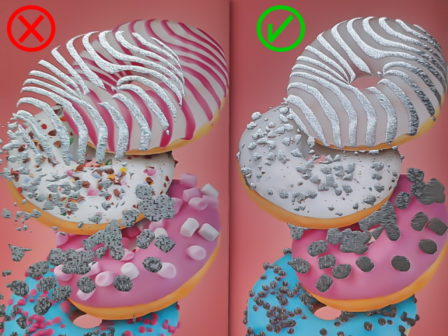 Errores en el embellecimiento de la impresión