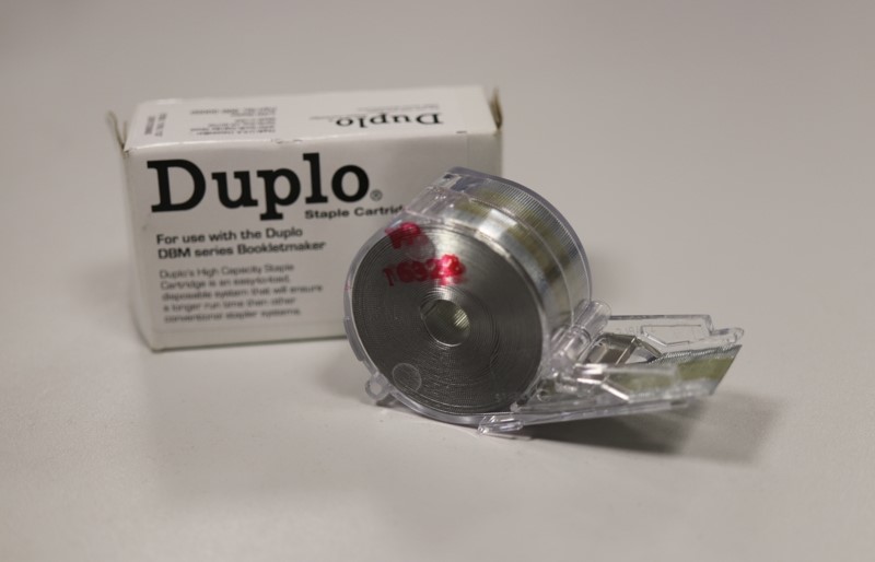 Grapas para confeccionadores de folletos